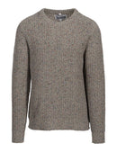 Donegal Crewneck Sweater- Tan