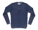 Stonewashed Henley Sweater