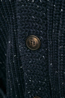 Donegal Cardigan- Navy