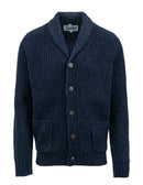 Donegal Cardigan- Navy