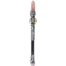 Rose Quarts Point with Silver Raven Magic Wand