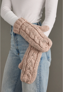 Cable Knit Mittens