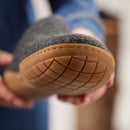 Slip-on with natural rubber sole - honey - Charcoal