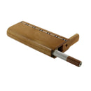 The Mill Teak Dugout with Inlay and Slider Top