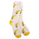 Taco Cozy Crew Socks