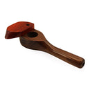 American Made 4" Wooden Hand Pipe with Swivel Lid