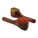 American Made 4" Wooden Hand Pipe with Swivel Lid