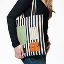 Jay Handcrafted Canvas/Leather Tote