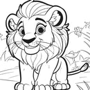 Animal Kingdom XXL Coloring Book