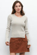 Utility Corduroy Mini Skirt