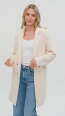 Gia Faux Shearling Long Coat