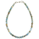 Beautiful Blue Jasper Bead Anklet