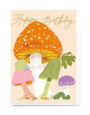 Birthday Mushroom Card