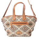 Bloomin' Ember Weekender Bag in Tribal Tan