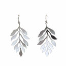 Metal Leaf Earrings