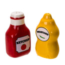 Mustard & Ketchup Salt and Pepper Shaker Set
