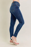 Judy Blue Core Mid-Rise Skinny with Handsanding