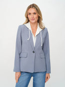 Drew Blazer- Denim Blue