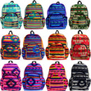 ECUADORIAN BACK PACK WITH ADJUSTABLE STRAPS AND SIDE POCKETS