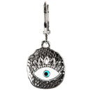 Round Evil Eye Earrings