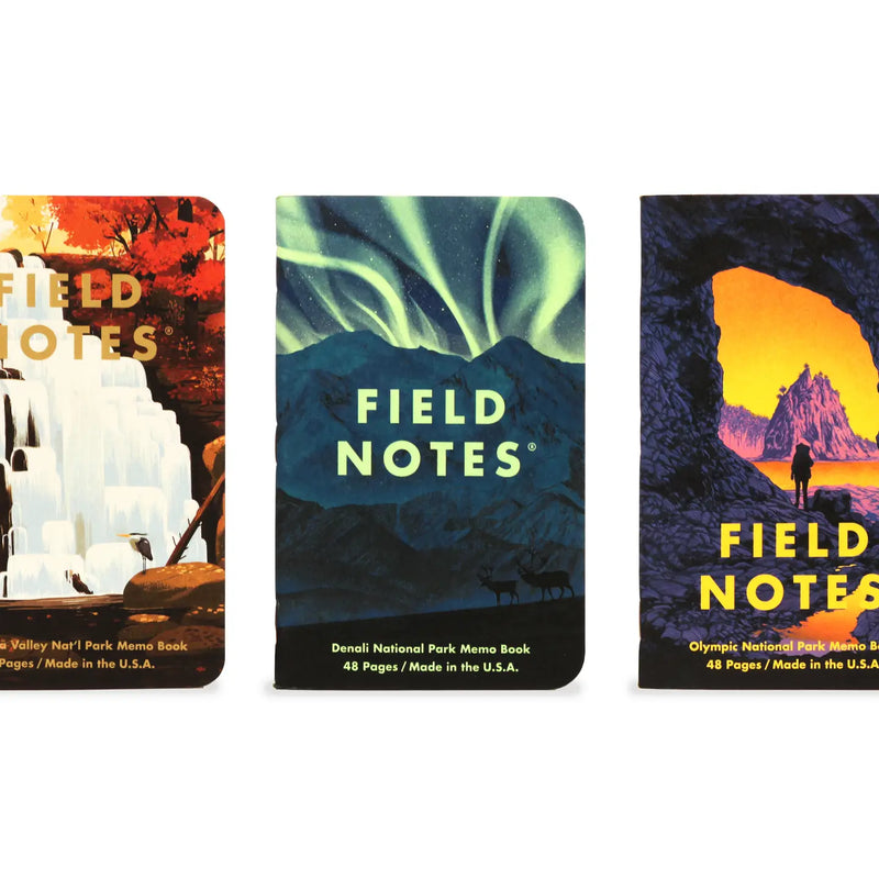 National Parks - Series E Field Notes 3-Pack