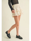 Ruffle Layered Shorts