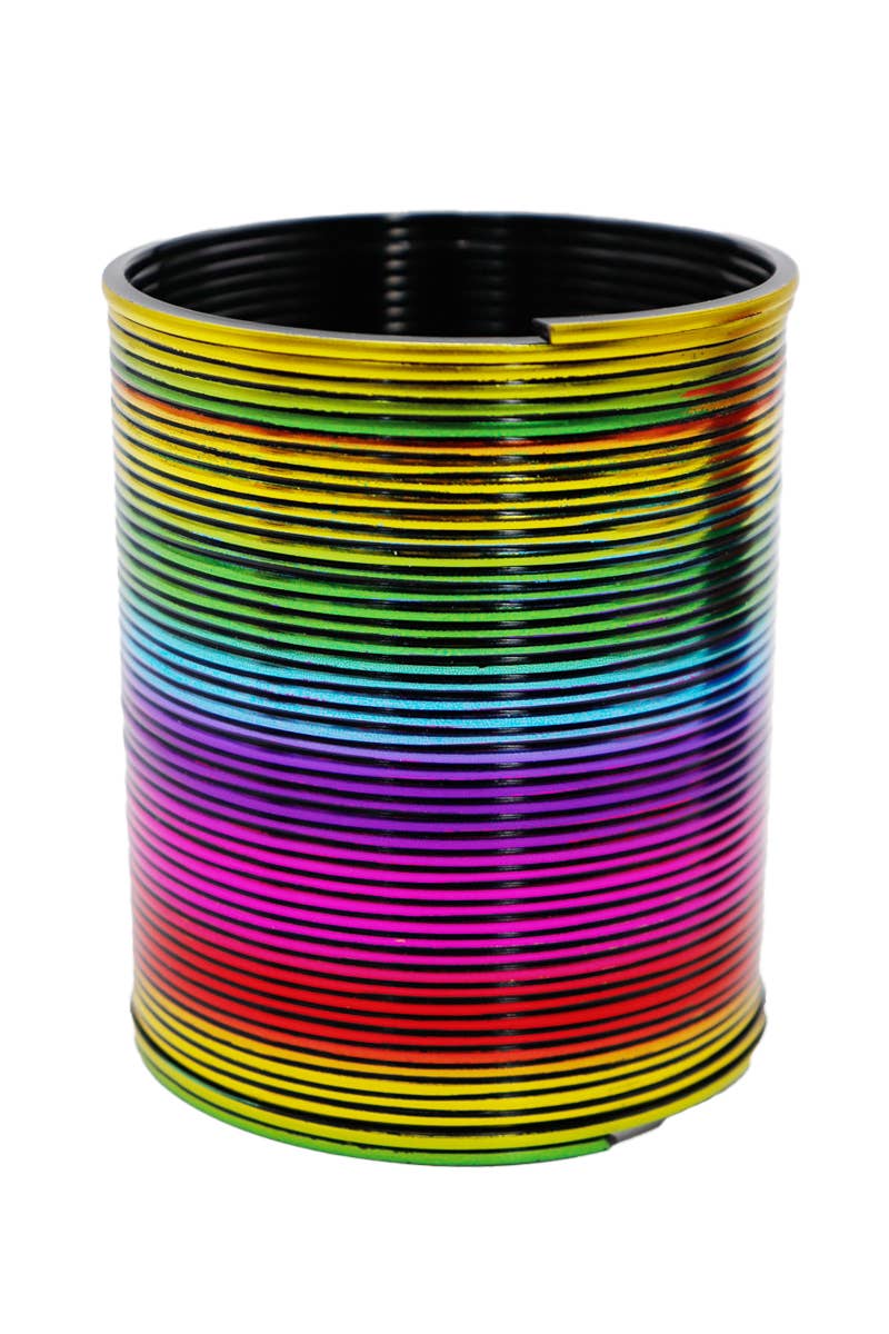 Metallic Rainbow Ombre Magic Slinky Toy – Sunbeam General Store