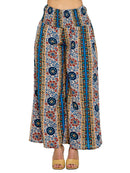 Pants Loose Fit Floral Pattern