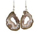 Geode Slice Earrings