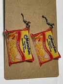 Acrylic Chicken Ramen Earrings