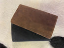 Leather Checkbook Wallet