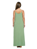 Boho Patchwork Maxi Dress - Green