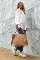 Connor Vegan Leather Tote