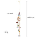 Moon Love Art Deco Suncatcher