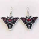 Mothman Cryptid Creature Earring
