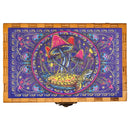 Mushrooms Wooden Tarot Card Box