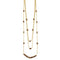 Sachi Coffee and Cream Collection Necklace