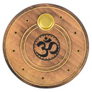Om Round Cone Incense Burner