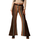 Corduroy and Gheri Bell Bottom Pants