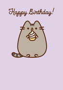 Pusheen Cupcake Cat Greeting Card