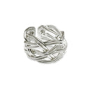 Silver Plated Adjustable Rings
