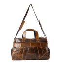 Rawhide Range Leather traveler Bag in Rodeo Tan