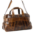 Rawhide Range Leather traveler Bag in Rodeo Tan