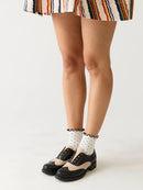 Peabody- Black/Cream
