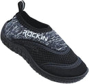 Aqua Carbon Kids Aqua Socks- Black