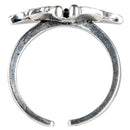 Adjustable Small Moth Ring