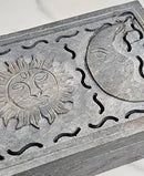 Sun & Moon Soapstone Box