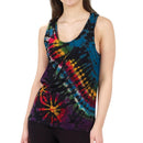 Tie- Dye Tank Top Multi Black