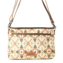 Wildflower Scroll Crossbody Bag in Heritage Beige