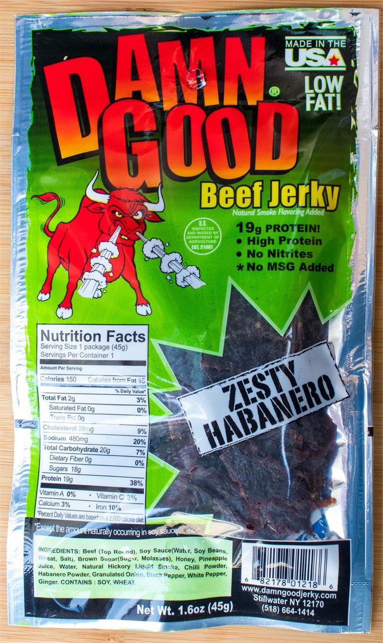 Damn Good Beef Jerky 1.6oz Bag Sunbeam General Store